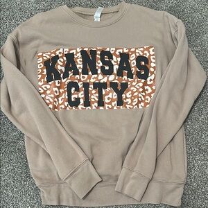 Bella Canvas Tan Kansas City Sweater